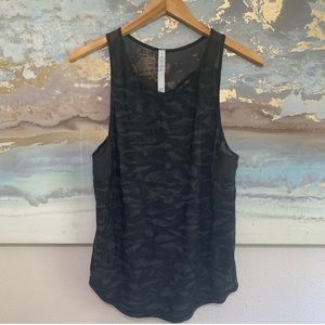 LULULEMON SCULPT TANK II IN SEQUOIA CAMO